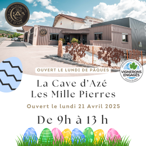 OUVERTURE DU LUNDI PAQUES