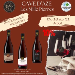 PROMOTION BOURGOGNE PINOT NOIR 10 %