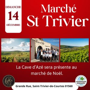 MARCHE DE NOEL ST TRIVIER DE COURTES