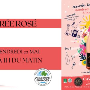 Présentation soirée Rosé