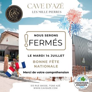 HORAIRE juillet