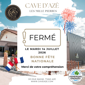 Fermé le 14 juillet 2026