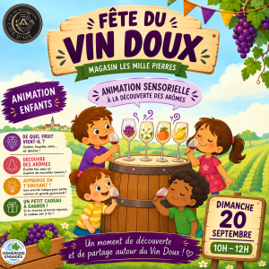 Animation enfant sensorielle vin doux