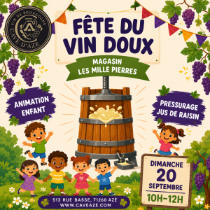 affiche enfant vin doux